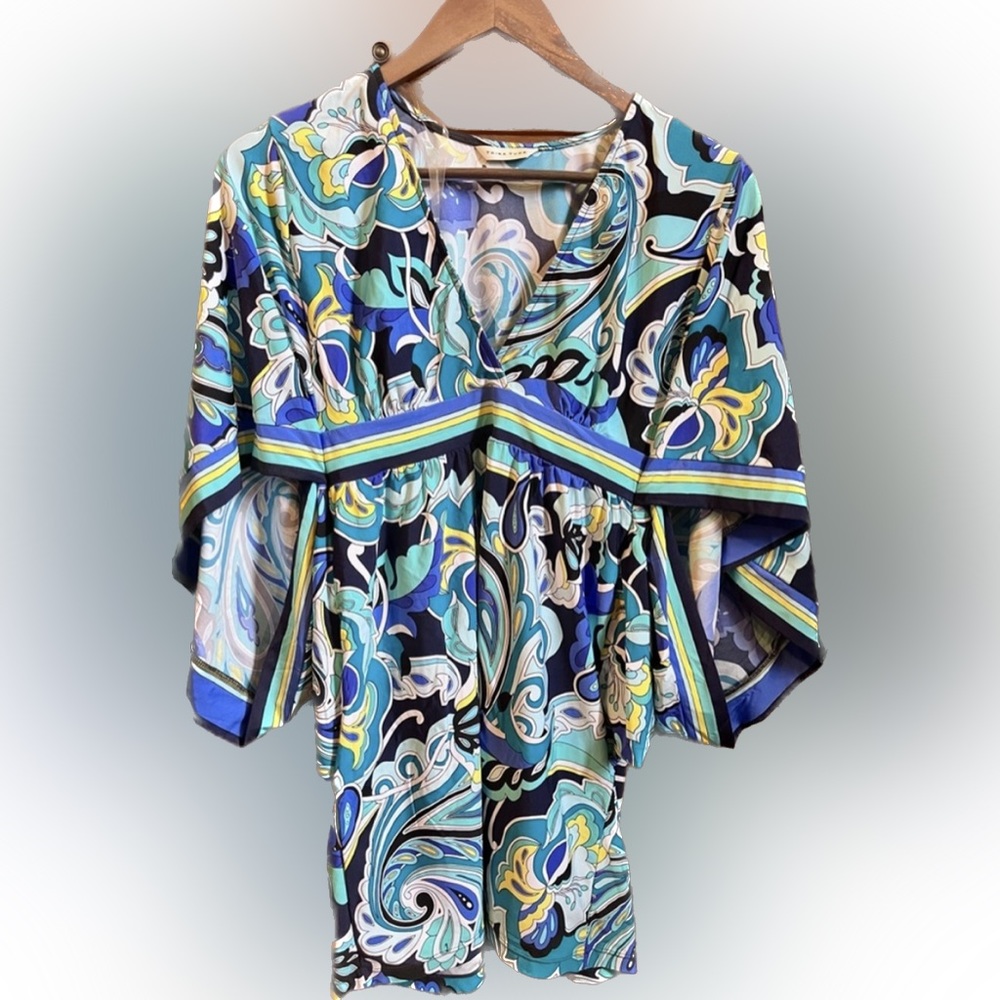 Trina Turk Ipanema Printed Swimsuit Cover-Up Tunic
